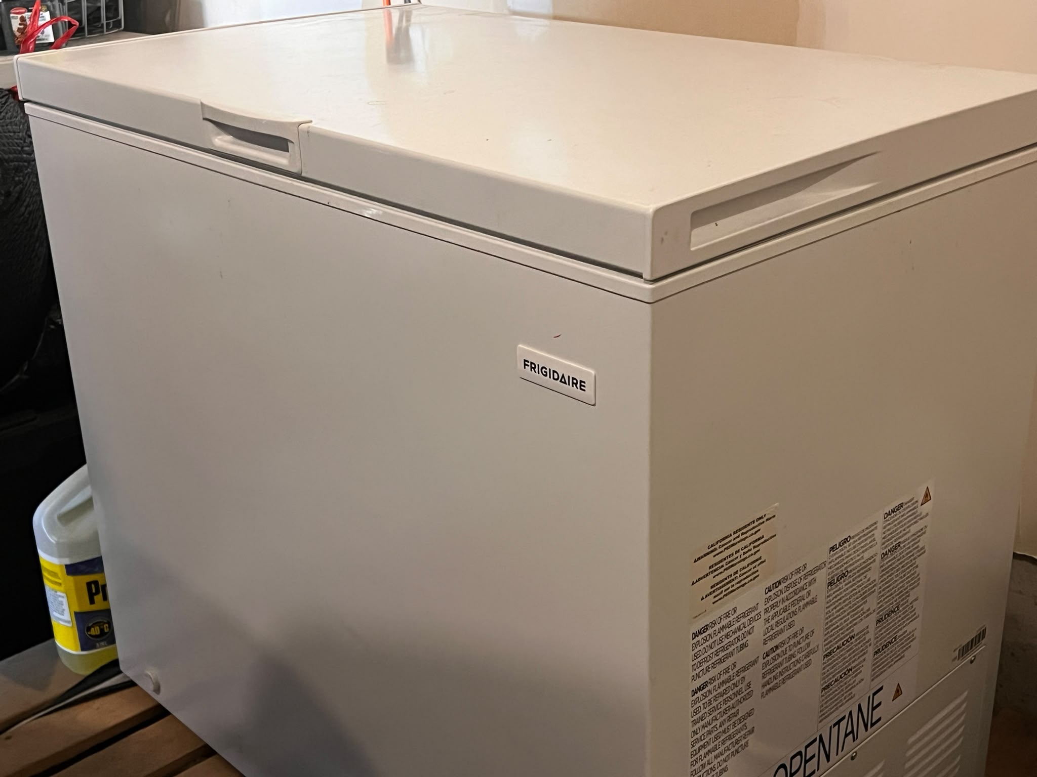 Frigidaire Upright Freezer for Sale, Clean and Working Well